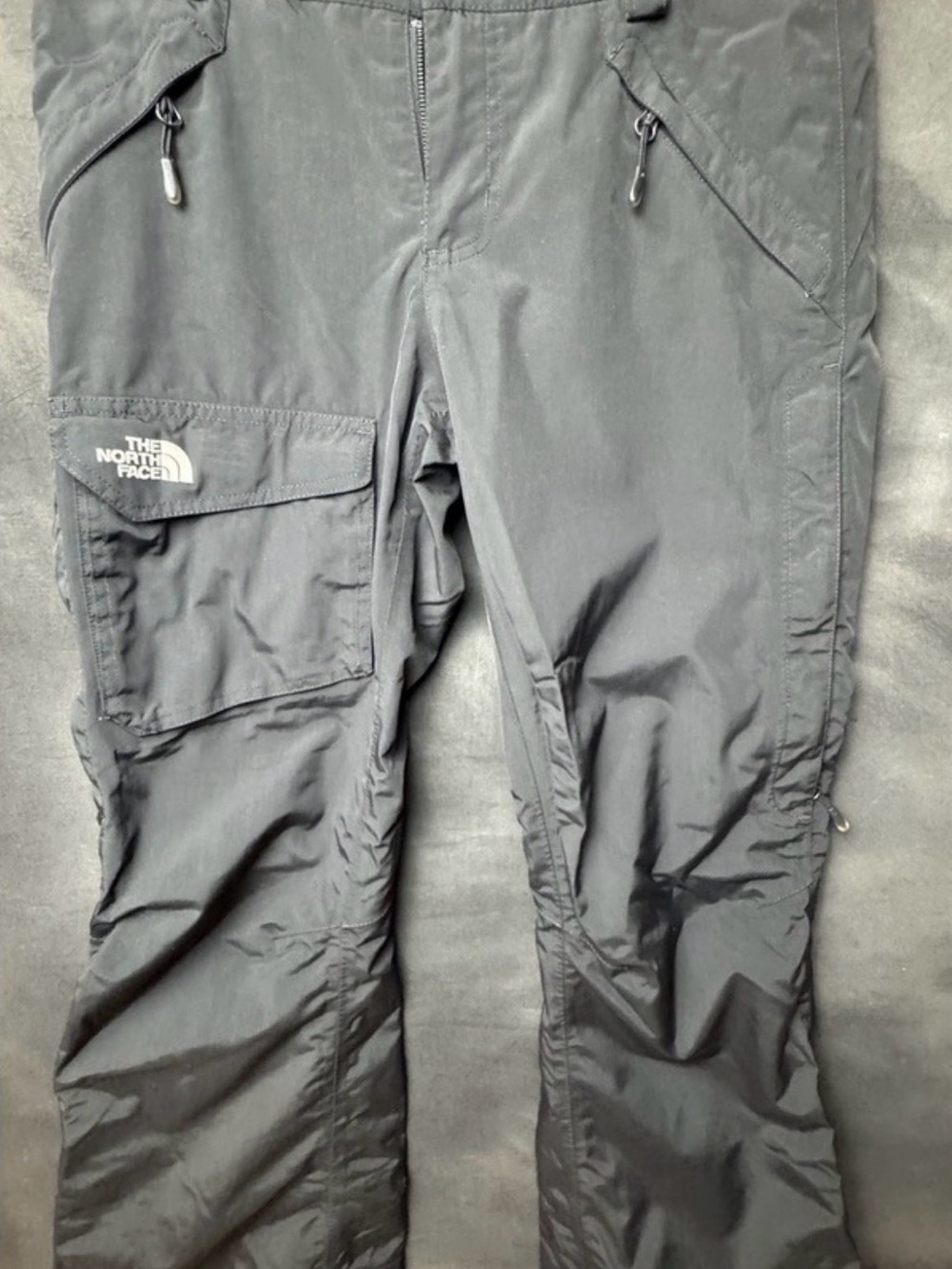 The North Face Black woman Cargo Pants with Zip Pockets